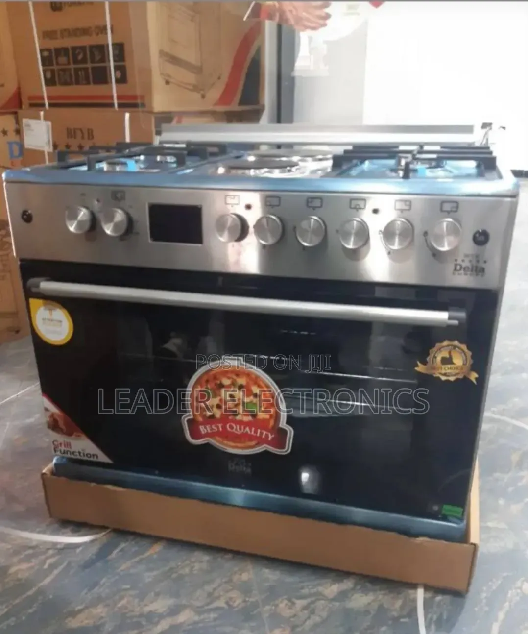 Delta Oven 60×90 – Stainless Steel | Made in Turkey 3 Year Warranty