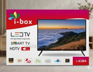 I-Box Tv 43" Smart Android Tv – Double Glass | New | 5 Year Warranty