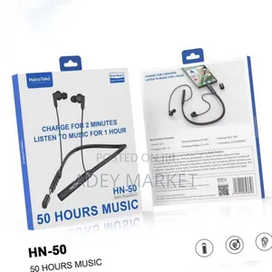 .Hainoteko Hn-50 Neckband Wireless Earphone.