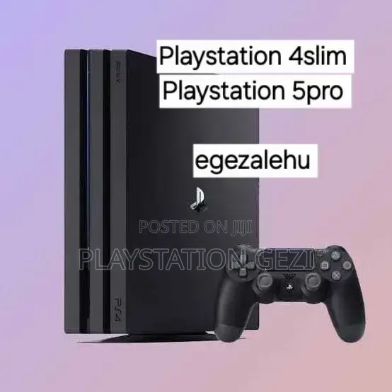 Playstation 5slim እና Playstation 4pro ካላችሁ አዎሩኝ