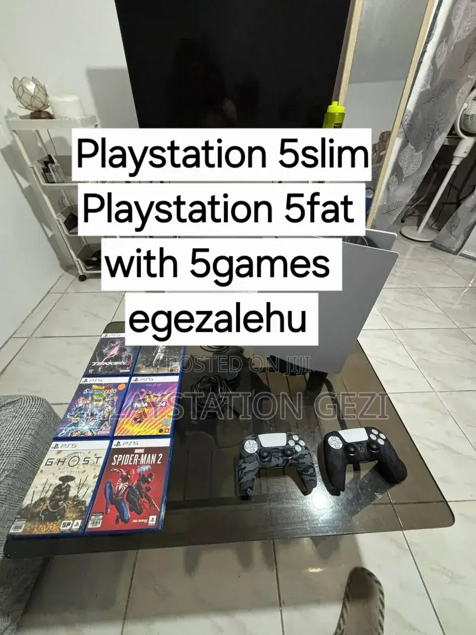 Playstation 5 Slim Modellllllll ካላችሁ ልግዛችሁ