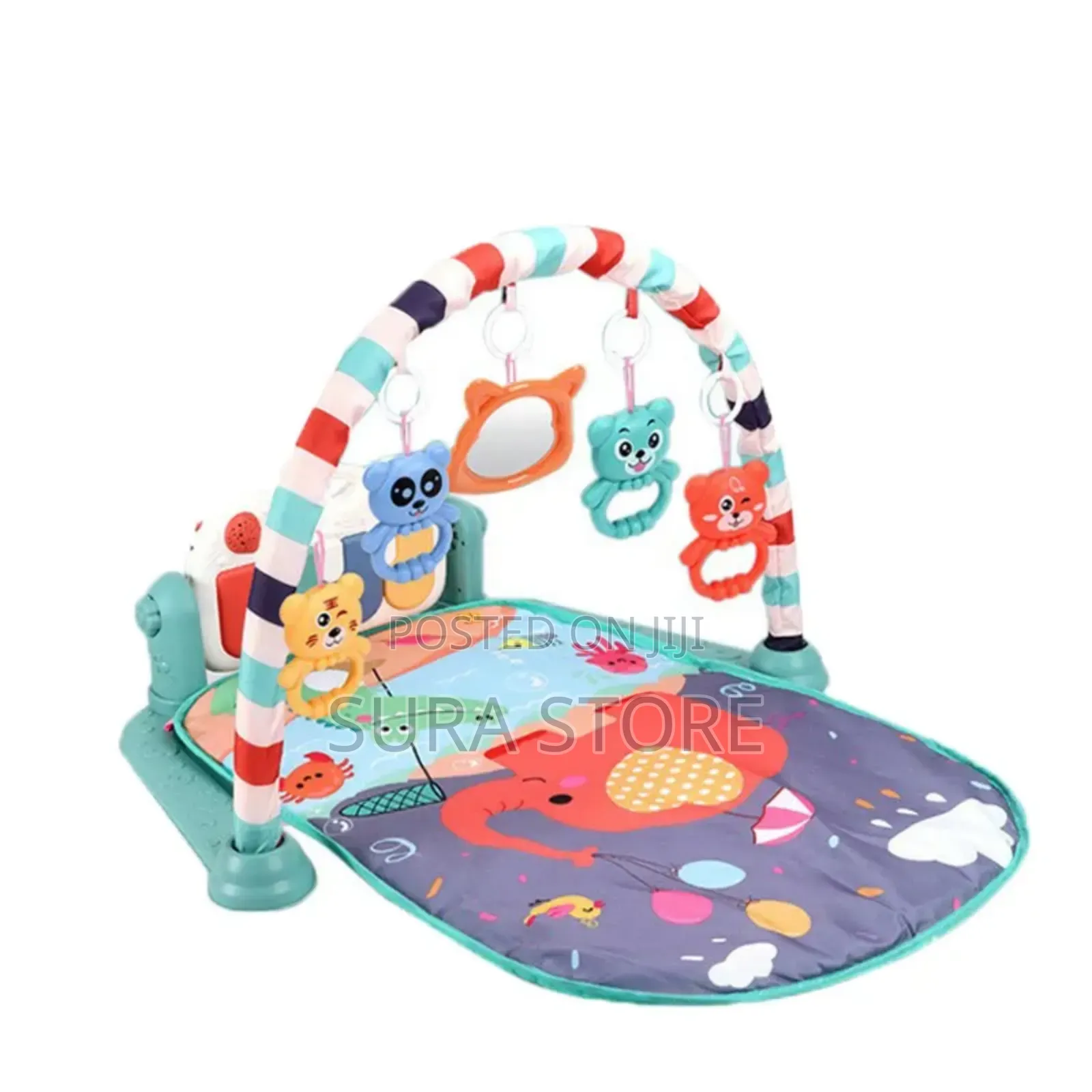 Big Size Baby Piano Fitness Play Gym Mat Educational Activity