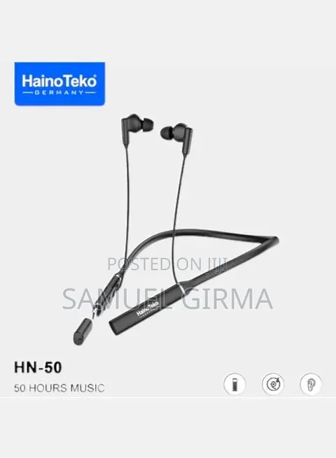 Hn-50 Neckband Wireless Earphone Hainoteko