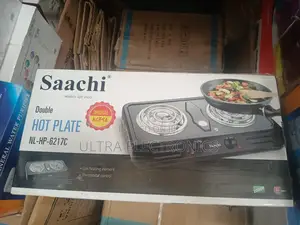 Stove Saachi Nl-Hp-6217c Double Hot Plate With 2000w of Power.