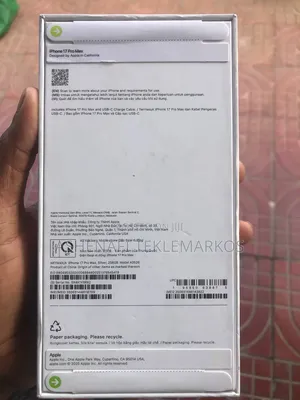 New Apple iPhone 17 Pro Max 256 GB Silver