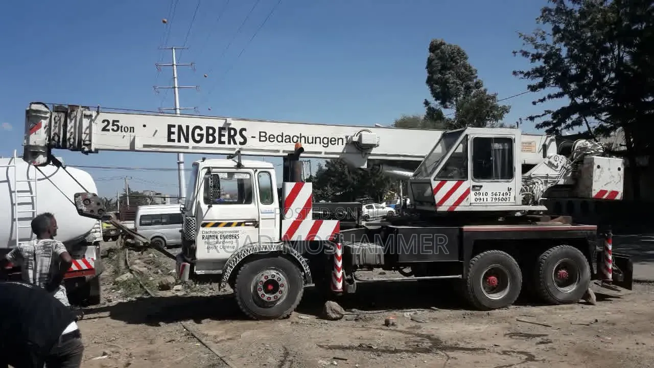 Mobile Crane 25 Ton