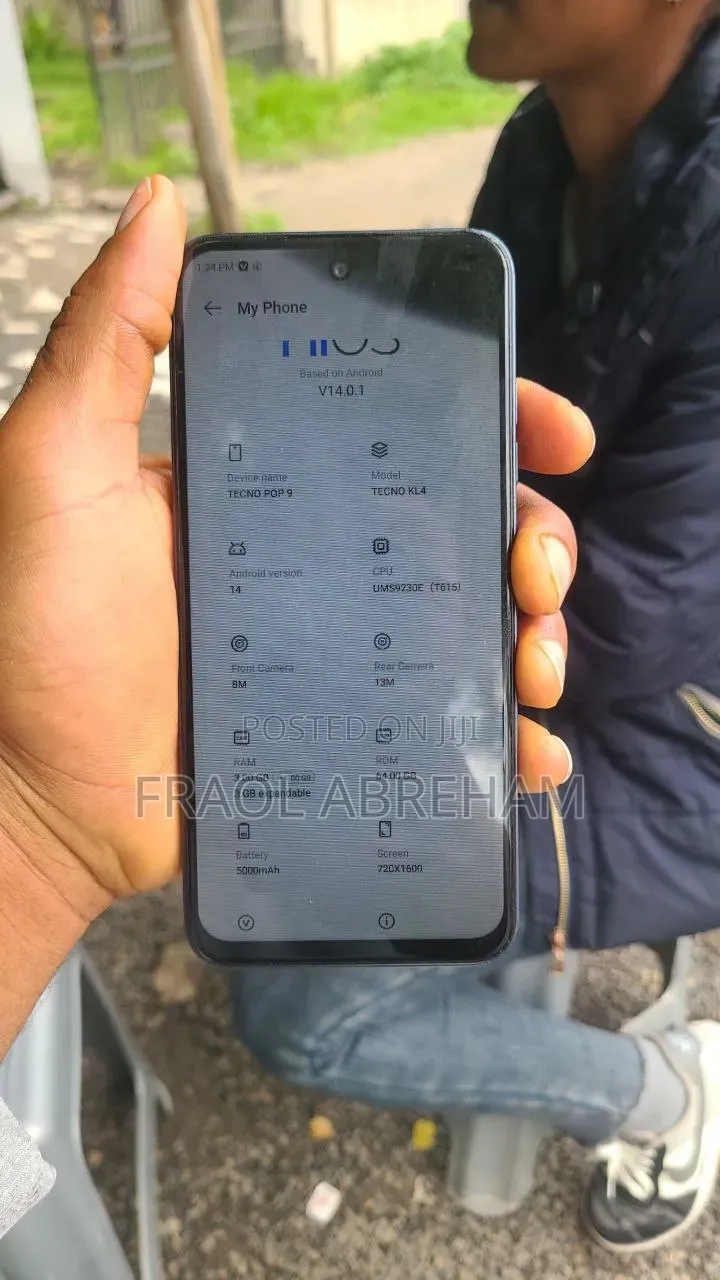 New Tecno Pop 9 64 GB Blue