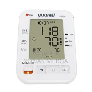 Bp Monitor觀品displaying Measurement Results via the Companion App.