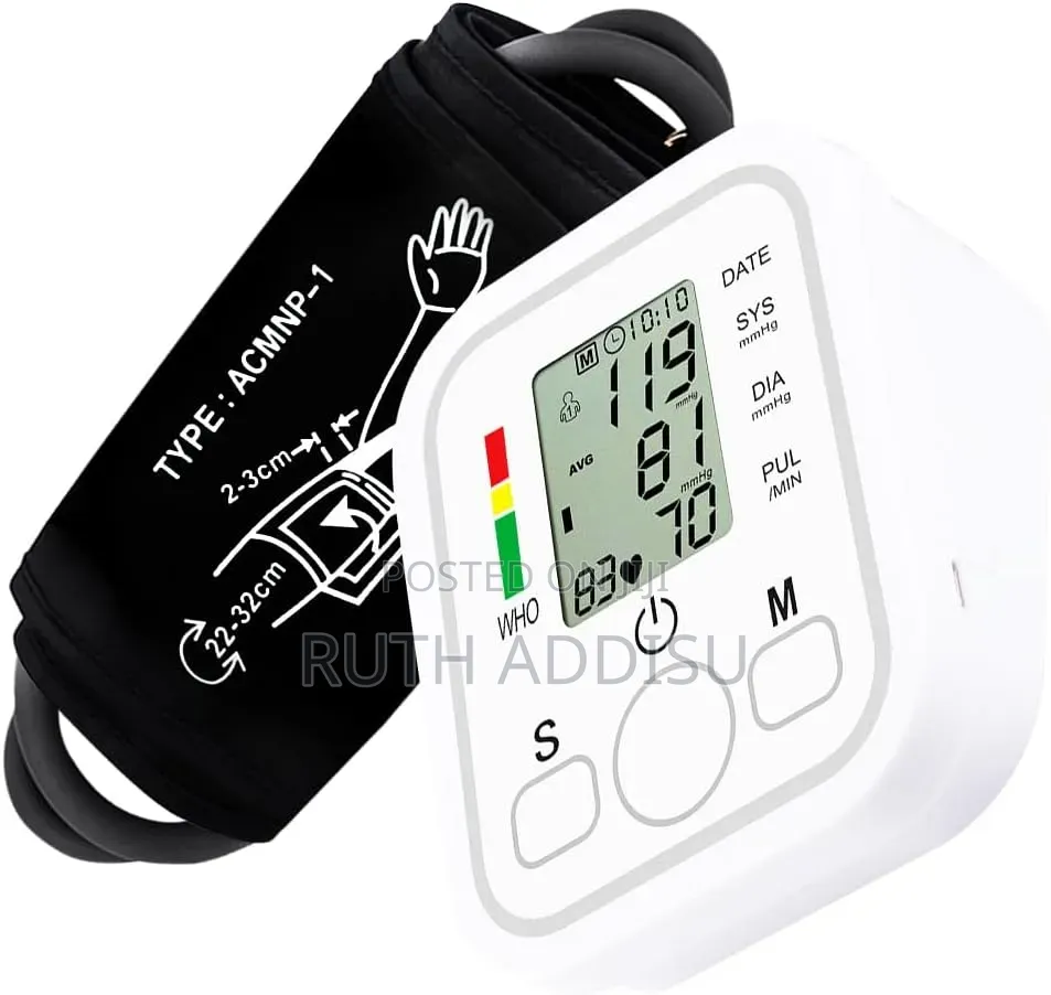 Jziki Zk-B869 Upper Arm Digital Blood Pressure Monitor Bp Cuff New