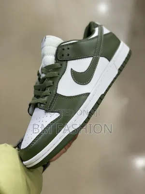 Nike Dunk Low Olive Green White
