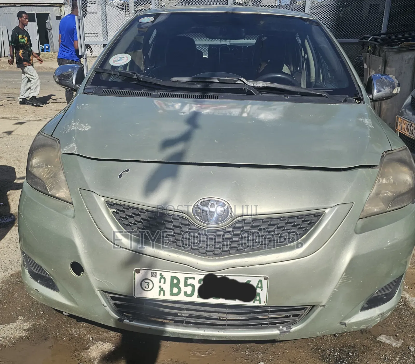 Toyota Yaris 2007 Gold