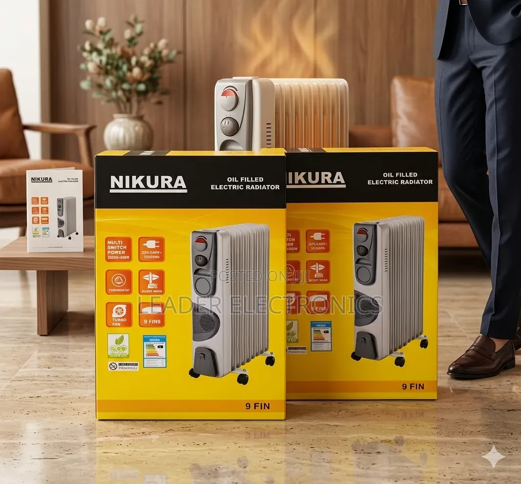 Nikura Oil Heater – Comfortable Silent Room Heating