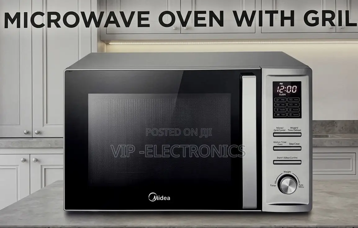 Midea 34l Microwave Oven With Grill