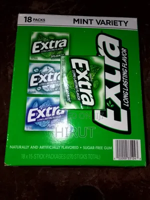 Extra Mint Gum Avriety Box,18 Count