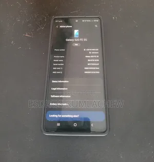 Samsung Galaxy S20 FE 5G 128 GB Black