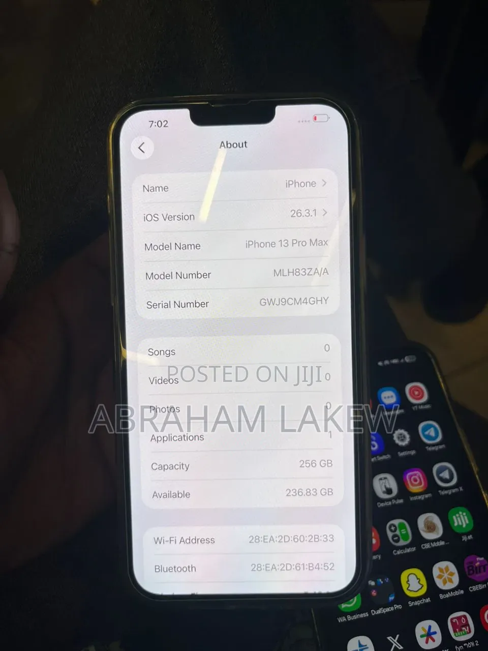 New Apple iPhone 13 Pro Max 256 GB Silver