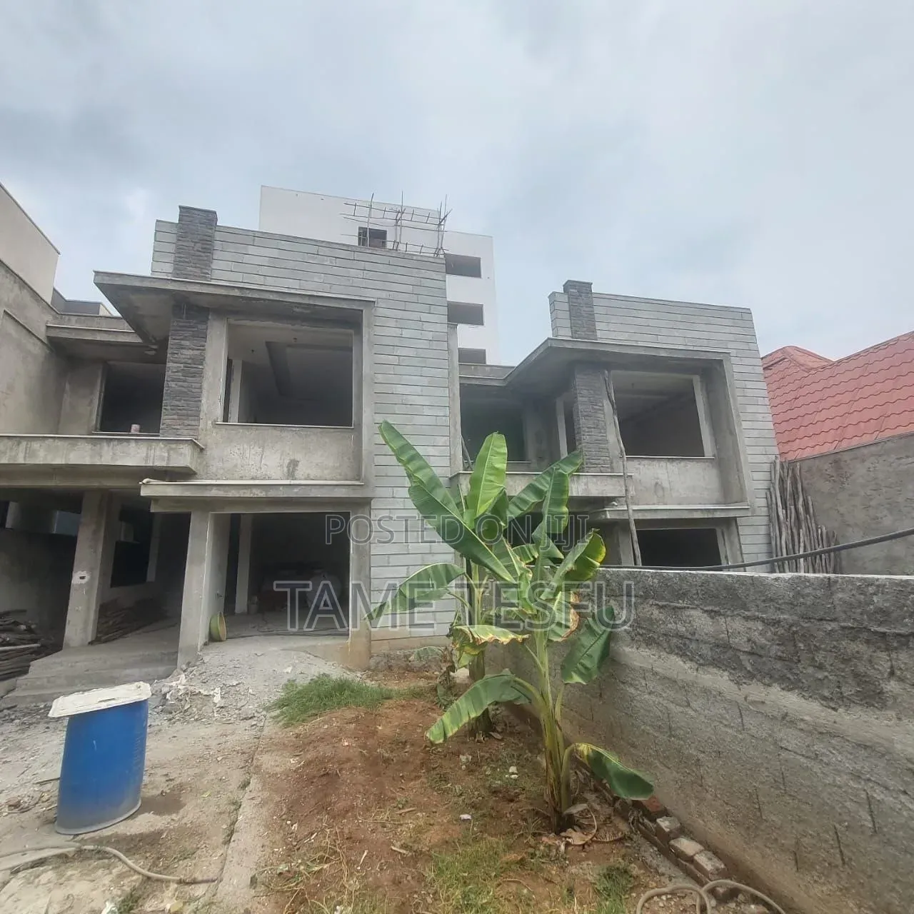 Furnished 3bdrm House in ሰሚት, Bole for sale