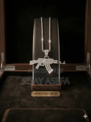 Iced Ak 47 Necklace