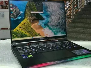New Laptop MSI GE66 Raider 32GB Intel Core i9 SSD 1T