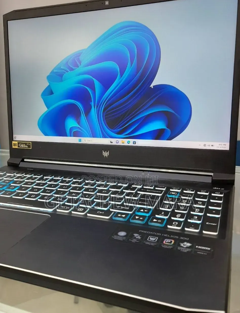 New Laptop Acer Predator Helios 300 16GB Intel Core i7 SSD 512GB