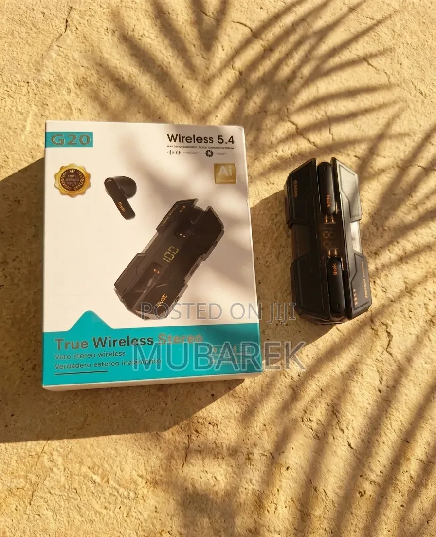 Quick! Shop G20 Wireless 5.4 Earbuds - Crystal Clear Sound