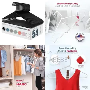 Clothe Hanger. Plastic Hanger Heavy Duty