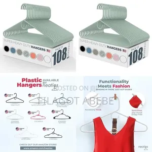 Clothe Hanger. Plastic Hanger Heavy Duty