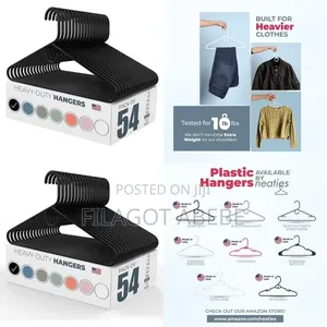 Clothe Hanger. Plastic Hanger Heavy Duty