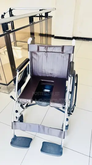 Furniture Steel Manual Foldable Wheelchair