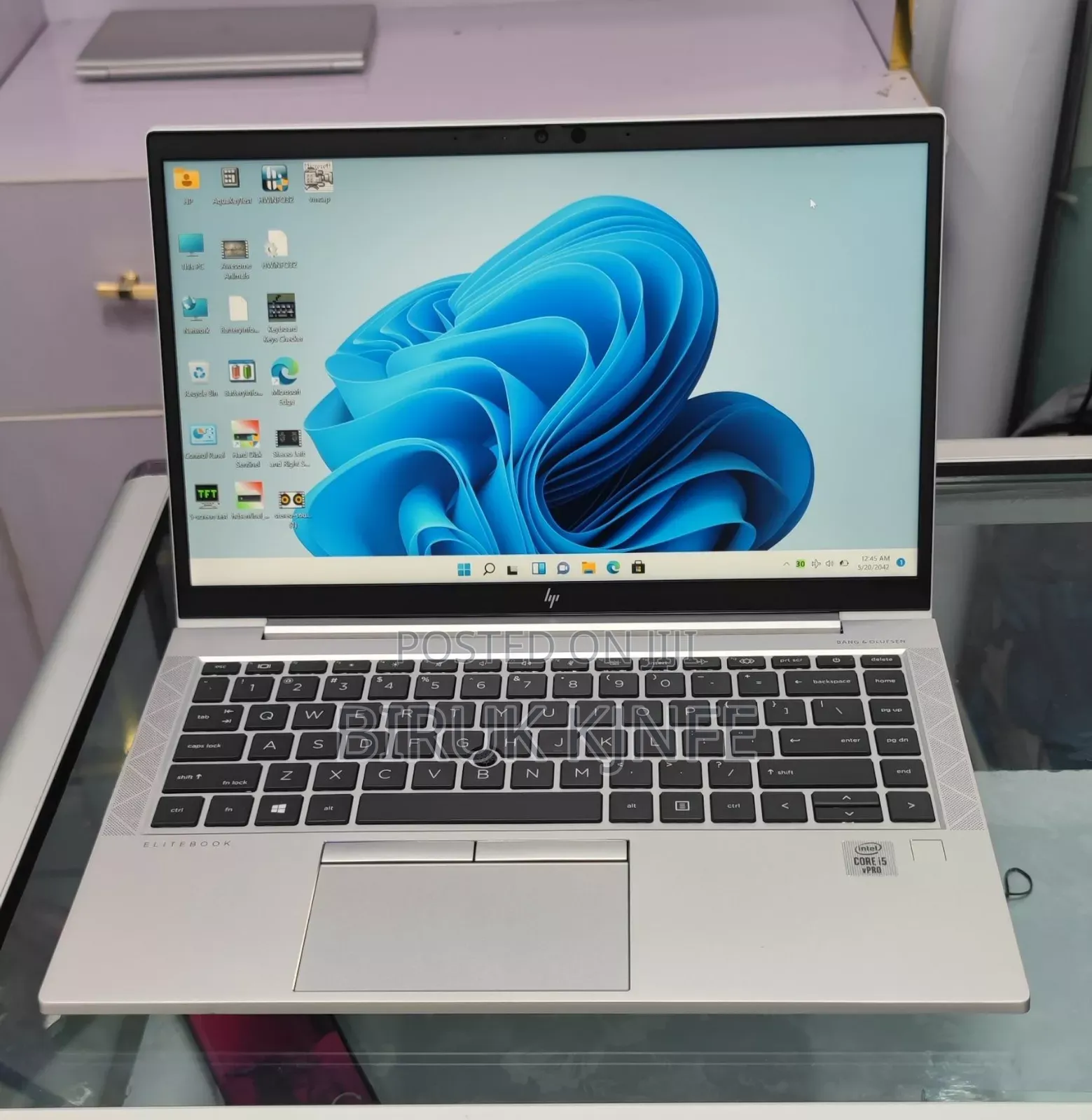 New Laptop HP EliteBook 840 8GB Intel Core i5 SSD 512GB