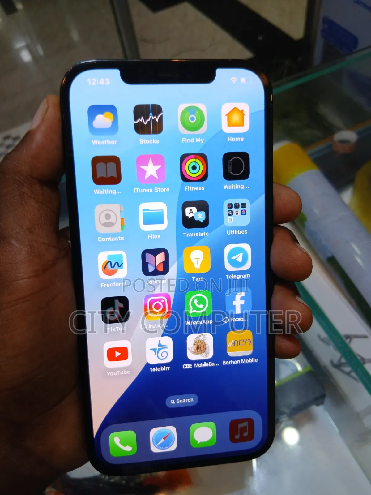New Apple iPhone 12 Pro Max 256 GB Blue