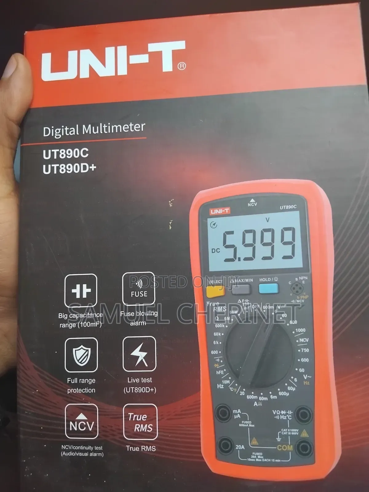 Digital Multimeter Uni-T Ut890d+