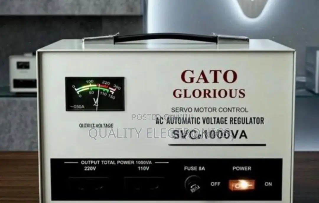 Gato Glorious 1000w Servo Motor Automatic Voltage Regulator
