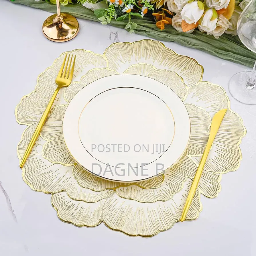Dakshya Dining Table Mat Set የጠረፔዛ ምንጣፍ