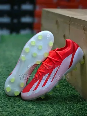 Adidas X Crazyfast Elite Soccer Cleats Red/White Unisex Football Shoes