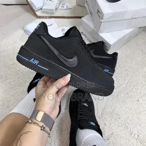 Nike Air Force 1low University Blue "Air "Unisex Fashion Shoes
