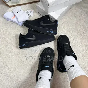 Nike Air Force 1low University Blue "Air "Unisex Fashion Shoes