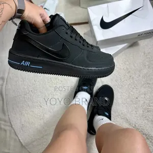 Nike Air Force 1low University Blue "Air "Unisex Fashion Shoes