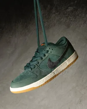 Nike Sb Dunk Low "Deep Fir"Dark Green Unisex Fashion Shoes