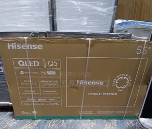 ➣Hisence 55" Qled Q-6 Series Model New 2026 Free Delivery