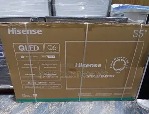 ➣Hisence 55" Qled Q-6 Series Model New 2026 Free Delivery