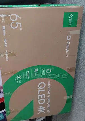 ➤Syinix 75" Qled Smart New 2026 ➤Free Delivery ➤10 Years Warranty