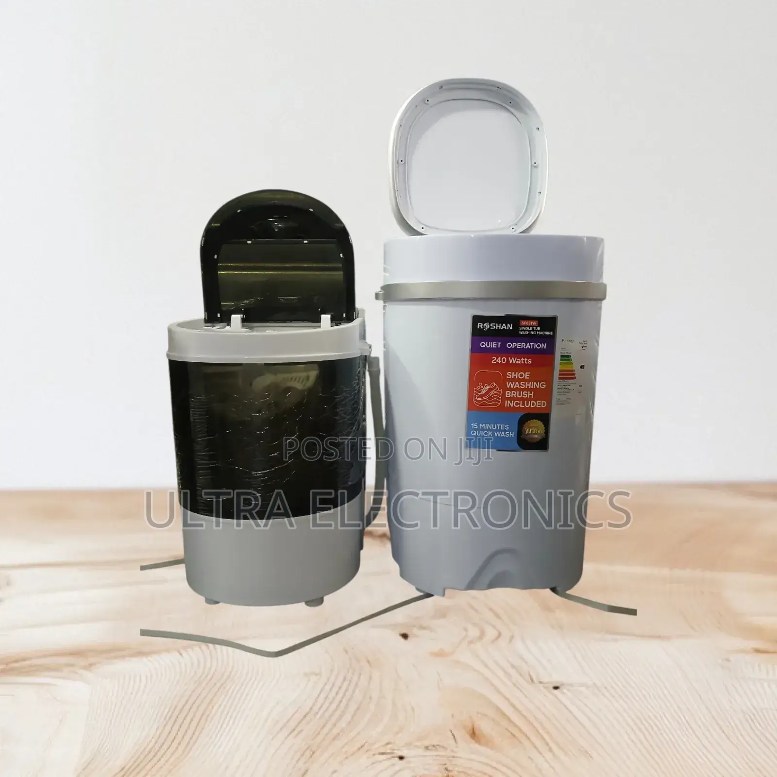 Roshan Single Tub Washing Machine. [ Model/Features: 2.6kg to 4kg