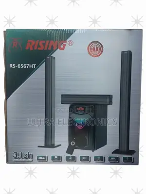 Speaker Rising 3.1 System Featuring a Subwoofer