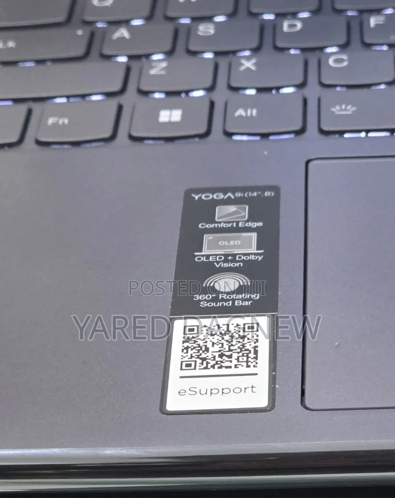 New Laptop Lenovo Yoga 9i 16GB Intel Core i7 SSD 1T