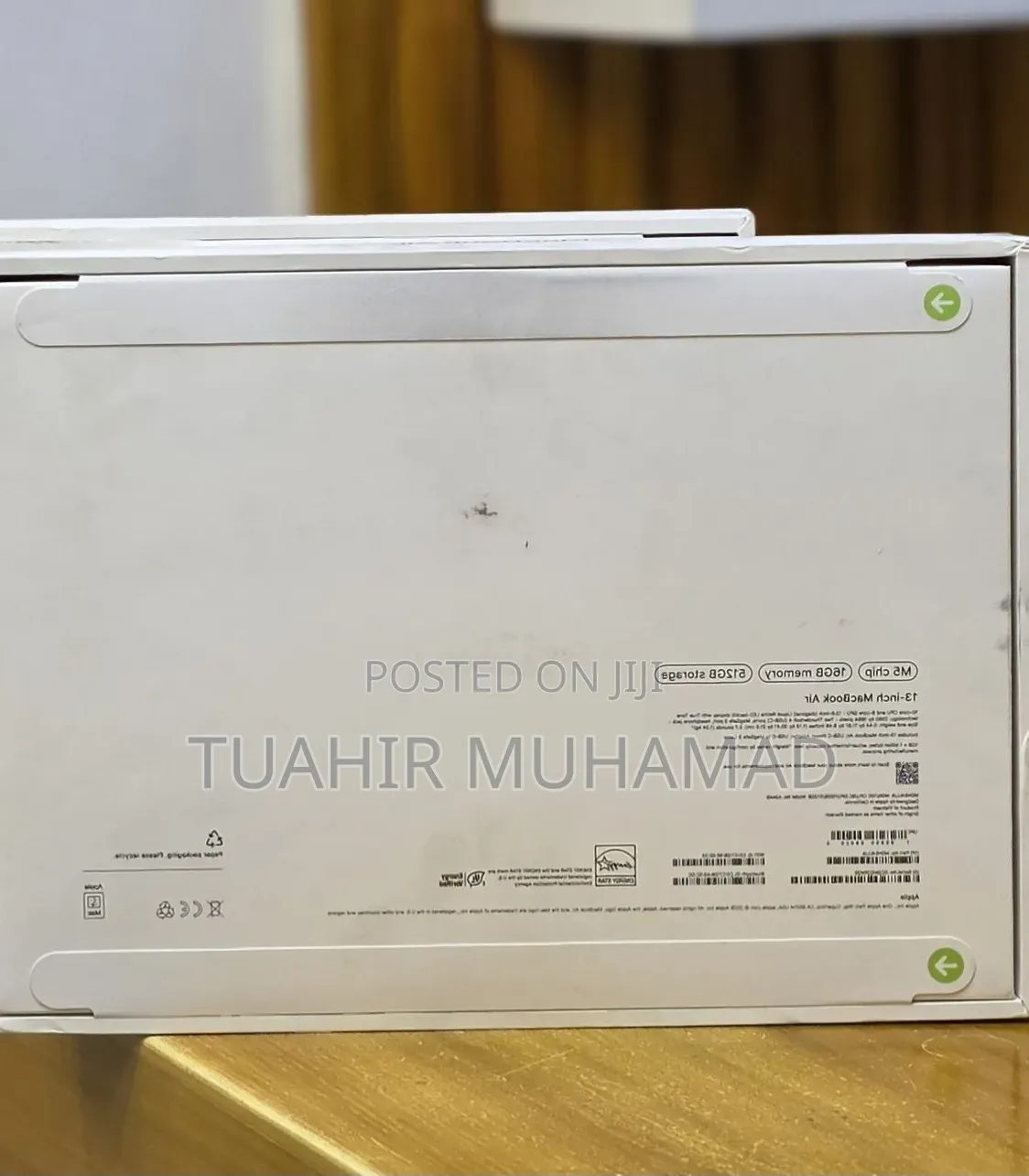 New Laptop Apple MacBook Air 2026 M5 13-inch 16GB Apple M5 SSD 512GB