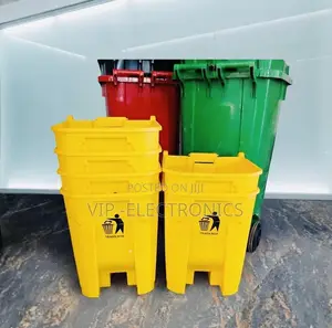 Garage Trash Bin 50l Heavy-Duty Industrial Waste Management Bins