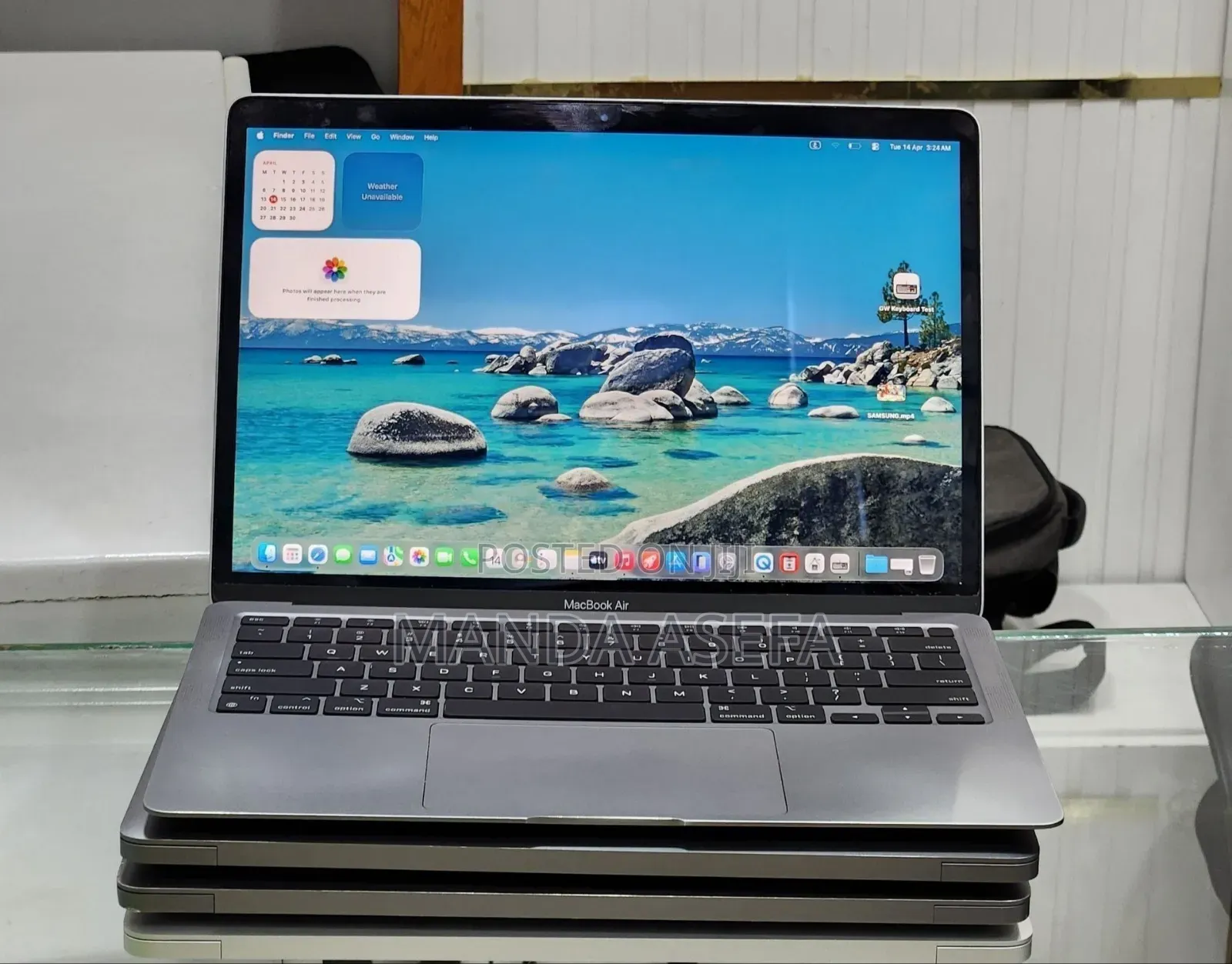 New Laptop Apple MacBook Air 2020 M1 8GB Apple M1 SSD 256GB