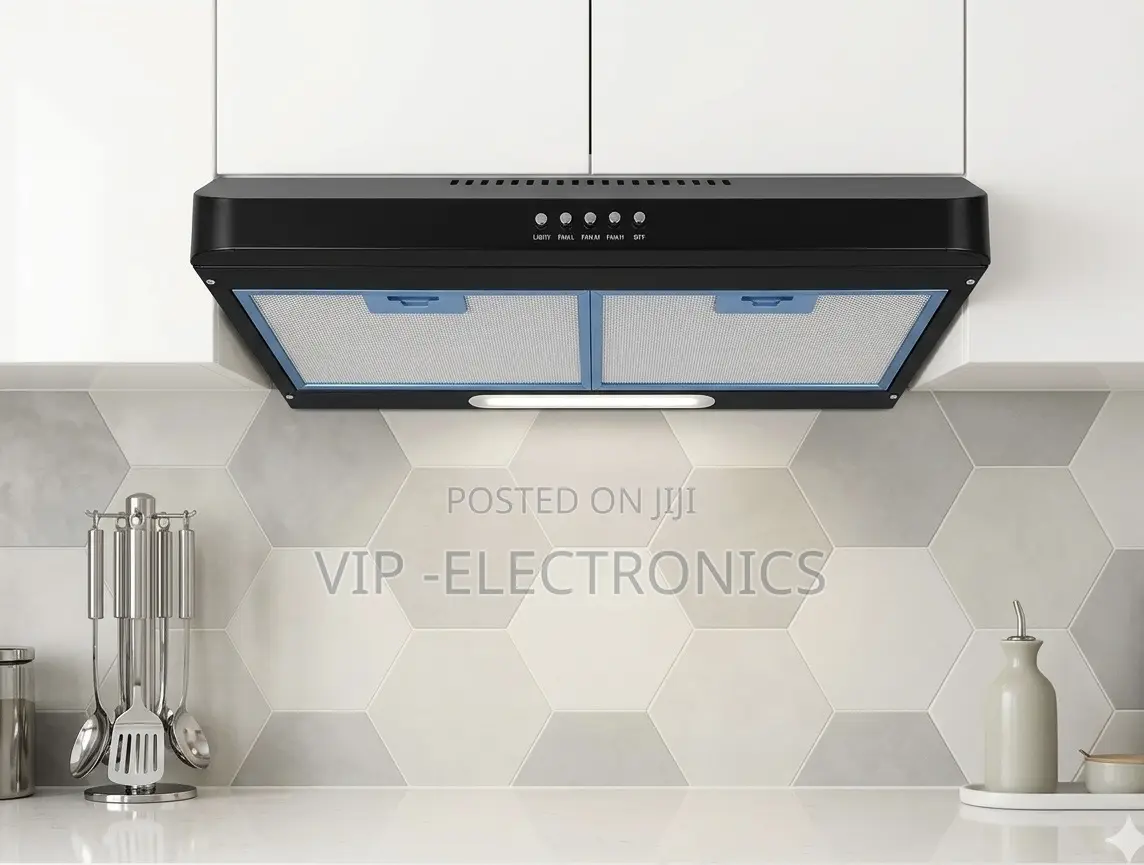 Kitchen Saker 60x60cm Modern Slimline Kitchen Range Hood