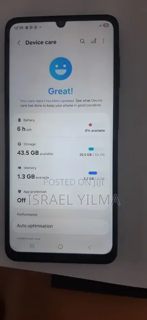 New Samsung Galaxy A07 128 GB Black
